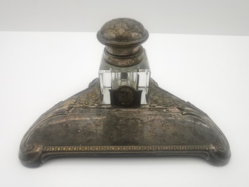 Rare encrier argent - rare, par